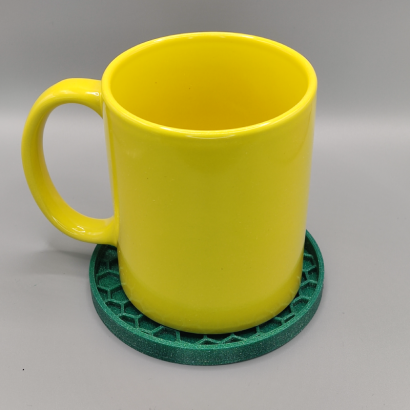 Posavasos panel de abeja